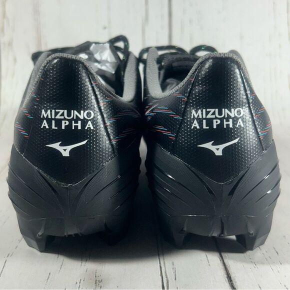 Mizuno Alpha Select FG Soccer Cleats Black Men's Size 10 - Picture 4 of 10